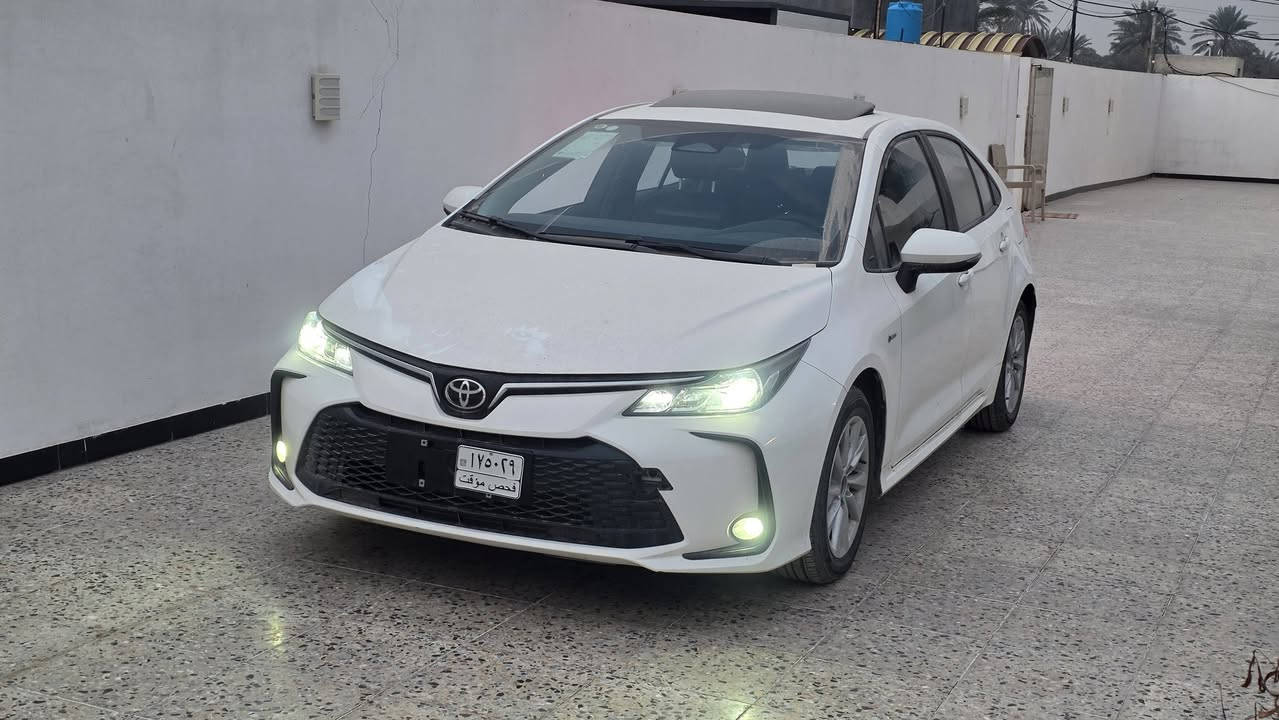 للبيــع كورلا ♕2025♕ بغداد شكل الخليجي
محجوزة للمصرف مقترض وكفيل 
نفس البيت سكن بغداد 
فول مواصفات 
داخل جلد 
تشغيل بصمه
حجم المحرك ♕1800♕ هايبرد
8 ايرباك 
توقف ذاتي 
سلايد روف 
لايت زنون لد 
رادار + اوتوهولد 
دشبول دجيتال
كامرة دوارة 
انارة داخلية لد
مثبت سرعة 
شاشة اعطال
اشارة المرايا الجانبية
هاند بريك كهربائي  قطعتين تبريد 
السعر ♕137$♕مع الرقم والوكالة
مكان السيارة بغداد الدورة او الجادرية 
للأستفسار الاتصال 
‏‪ ***********
***********
