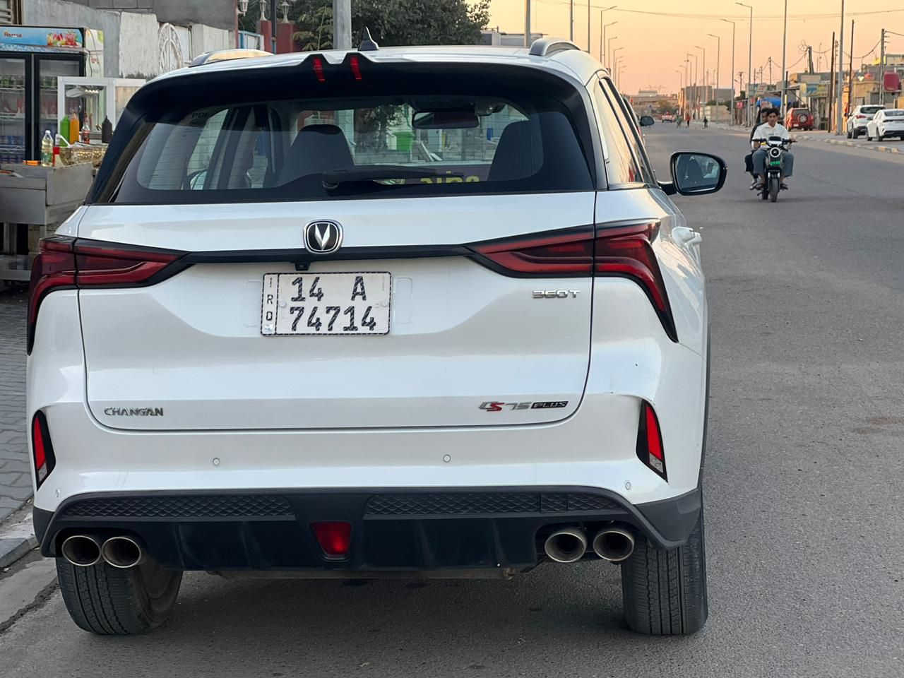 سلام عليكم شانجانc75 كفاله عامه بعدها بلضمان ماشيه ٢٢ الف رقم بصره حره تحويل السعر ٢١٠ ورقه للاتصال ***********
