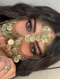 تاج ملكي • ذهبي لامع • للأعراس