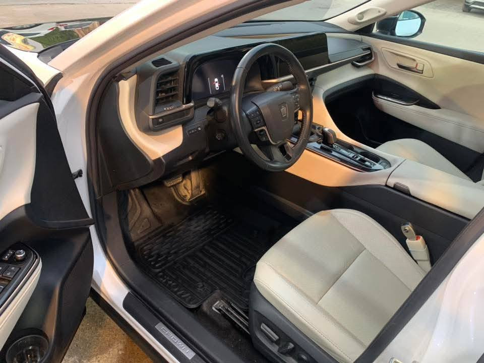 السلام عليكم كراون فول خليجي عبد اللطيف موديل 2024 ماشيه 33 مكفول صبغ وبارد السعر 335قفل ***********
