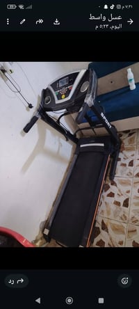 جهاز جري • شغّال • يتحمل ١٨٠ك