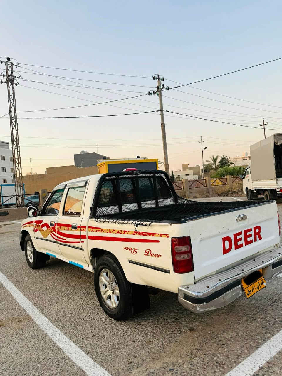 رەقەم تەلەفۆن (***********)
دێر مۆدیل ٢٠٠٦ مەکینە بەخ بیلادی جام کارابای گێر و مەکینە و ئاکسل و شانسی هەمووی بەشەرت رەقەم هەولێر بەناو کردن و غەرامە بەشەرت  ٣ وەرەقە غەرامەی لەسەرە دوای ماحمەلە دەگەرێنمەوە بۆت زۆر خاوێن ماوەتەوە نرخ ٥٨ وەرەقە و مەجال أربيل, العراق
