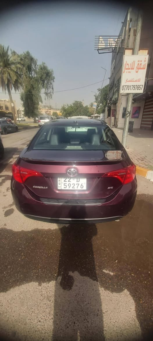 كورلا ٢٠١٧ فول مواصفات عده الفتحة السيارة ماشية ١٣٠ رقم أربيل سنوية لل ٢٠٣٠ الهزه مالتهه ماسقطة بدون حادث فقط سرقة ٣ قطع صوره الضرر بل منشور السيارة خير من الله السعر ١١٥ وبيهه مجال شي بسيط ***********
