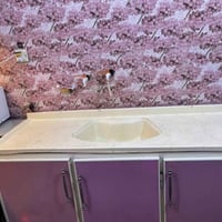 كاونتر للبيع كامل  السنك متر ونص سراميك الكاونتر مترتين  نضيف كلش من د...