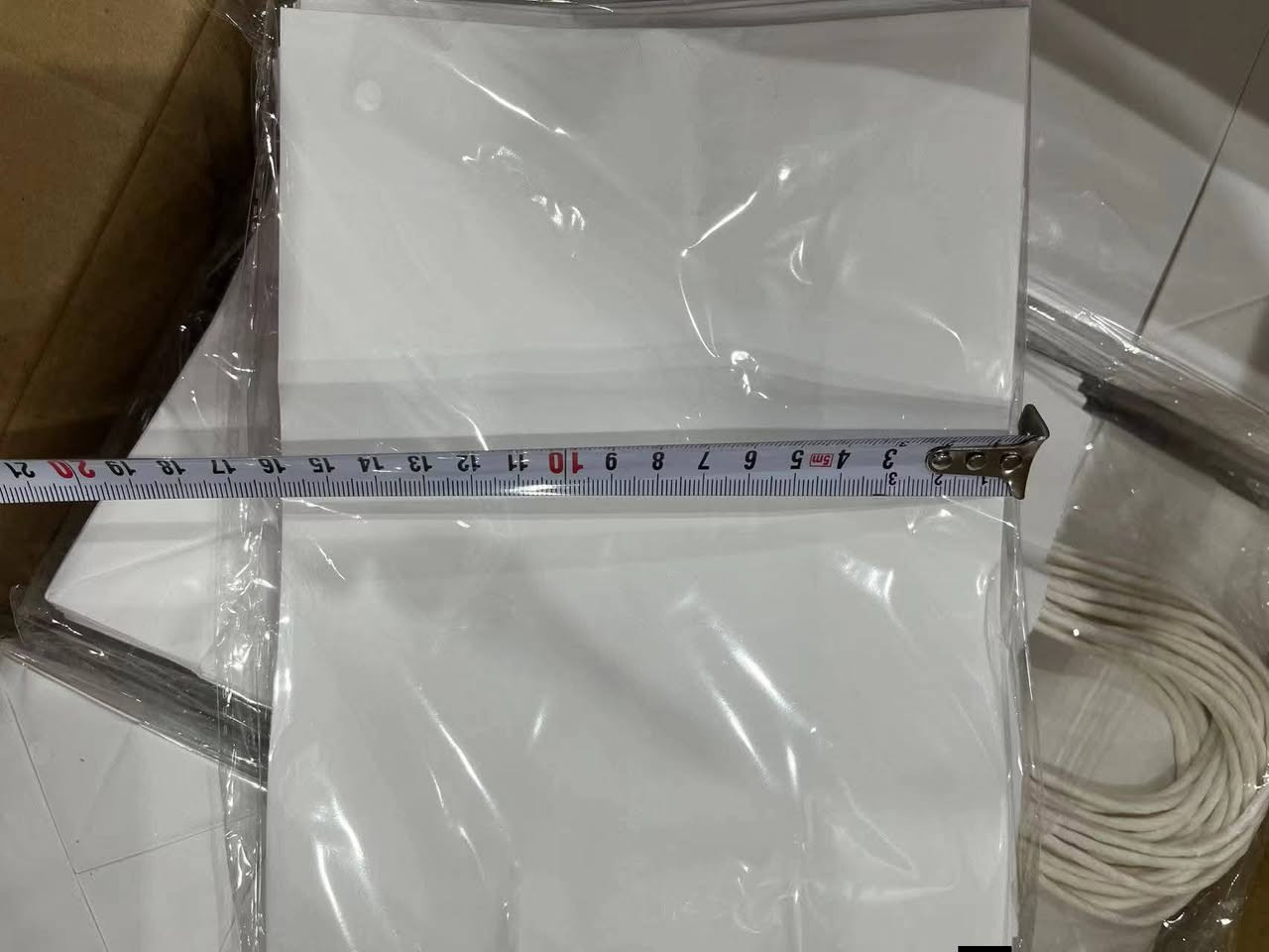 عرض خاص للتجار
🛍️ أكياس ورقية متينة
📏 قياس واحد
📦 بيع جملة فقط
💰 السعر: 150000 للكرتون
الكارتون 100 درزن
🚚 توصيل مجاني لجميع المحافظات
⏳ الكمية محدودة
للتواصل على الوتساب 
***********
