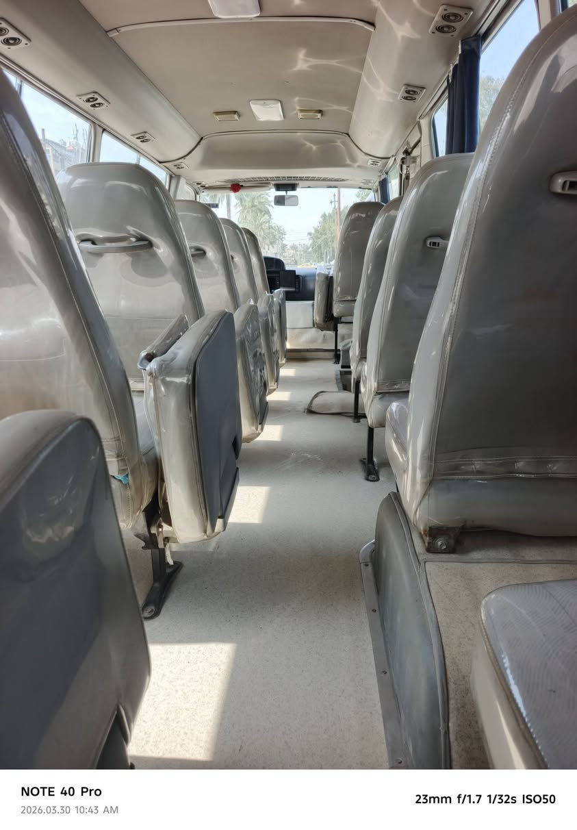 السلام عليكم كوستر ناصية موديل 2014 رقم شمالي 
تحويل ثاني يوم تبريد محور كير محرك أكسل كفاله بشرط  السياره بيه صبغ  بطويلة  العنوان بغداد المدائن سعر 280وبيهة مجال وعليهة غرامات  للاتصال ***********
