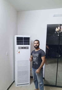 ورشه الهندسيه للتبريد متنقله في بغداد 🌐🧑‍🔧 لتنصيب وتركيب سبالت ❄️ وفتح...