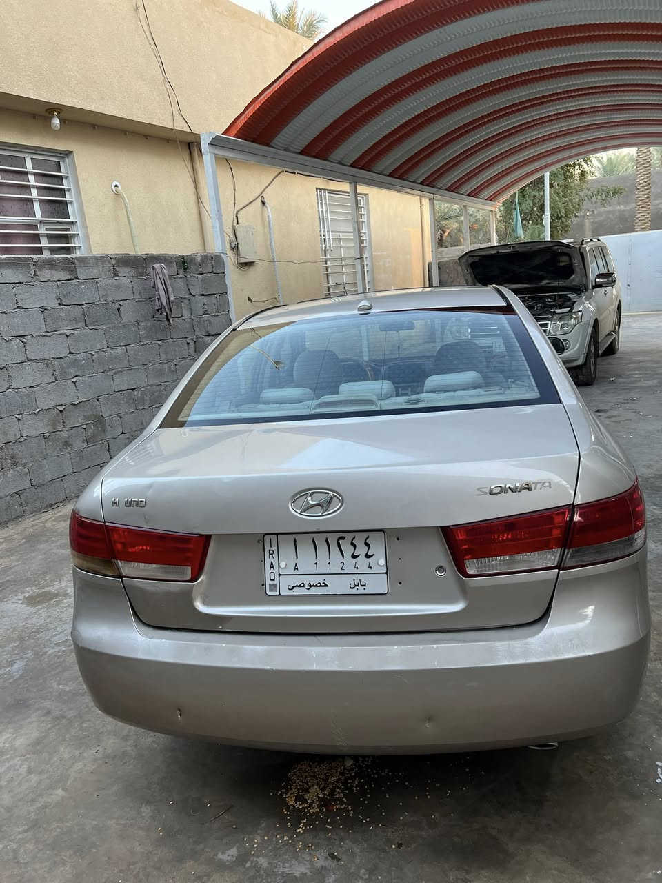 من رخصت الادمن المحترم
سوناتا موديل 8 امريكي ليبل واحد رقم بابل بسمي تحويل بي وقت يعجبك 
موصفات 
فتحه سقف 
تحكم جهتين 
مانع انزلاق
شاشه كامره 
كشن كهرباء 
داخل لونين وداخله كلش نظيف 
تخم تاير جديد
ويل كب جديد
حجم المحرك 2400
كير سليم 
حداديه 100٪؜
الضرار
بيه صبغ 3 قطع بدون دواخل وفتح وسياره كوله ليبل واحد 
سياره تخبل بل خير عل ياخذه معروضه 105وبيه مجال مكان سياره بابل ورديه خارج 
اي ستفسار اتصال 
***********
