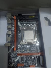 قطع حاسبه نضيفه معالج وبورد i5. 9f معالج زيون E5 2650 v2  بور 550 من ش...