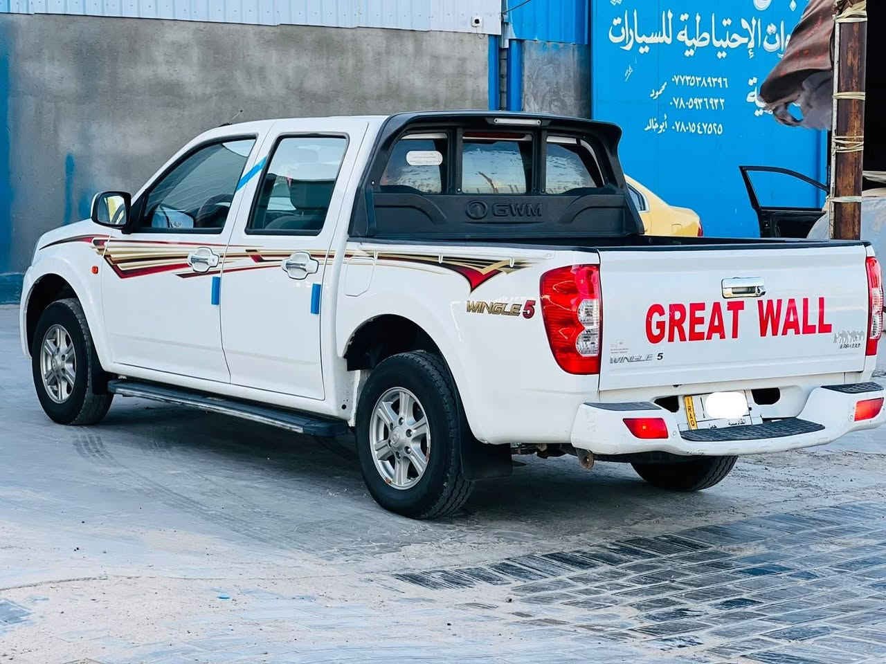 بيكم كريت وول 2020 السياره جديده كارتون
 كفالة من الضربه والتبديل والخياس مكينه كير
 حداديه جديده تخم تاير تبريد ثلج 🥶 + تدفئه 🔥
كهربائية كله شغاله ارضيه جلد شاشه كامره بلوتوث 
حساس خلفي رقم قادسيه مشروع وطني تحويل مباشر 
السياره جديده وجاهزه مال جناي مابيه نقص برغي 
السعر 97وبيه مجال 
الشراي يتصل 
***********
***********
