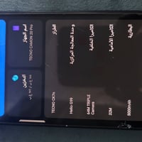 تكنو كامون 20 برو g4 • ٢٥٦ • خدوش بالظهر