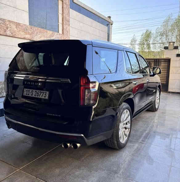 تاهو 2023 بريمير فول مواصفات (خـليـجـي)
‏‎ لون اسود وكالة المنصور بعدها بالضمان ماشيه 34 الف كيلو
مغلفه PPF بالكامل مكفوله من كلشي بيها فقط رصعتين بالجاملغ الخلفي

مواصفات:
‏‎داتا شو 
‏‎رادار جانبي Blind Spot
‏‎رادار امامي مانع تصادم 
‏‎رادار خلفي مانع تصادم
‏‎خمس كامرات 
‏‎كشنات تبريد تدفئه خزن وكهرباء 
‏‎كشن رجاج تحذير 
‏‎جنطه كهرباء 
‏‎شاشات خلفيه 
‏‎ستيرن كهرباء 
‏‎بانوراما
‏‎كيجات شاشة الكتروني 
‏‎دوسات كهرباء  
‏‎فور ويل 
‏‎جكات
‏‎شاحن واير ليس
ثلاجه
رقم بغداد جديد
‏‎محرك ٨ سلندر ٥٣٠٠
‏‎كير ١٠ نمر 

‏‎مكفوله بشرط الفحص حتى الدعاميات
‏‎بدون تبديل بدون صبغ بدون رمل  
‏‎
‏‎مكان السياره بغداد شارع فلسطين
السعر 59,500 دولار
رقم الهاتف للتواصل  ***********
