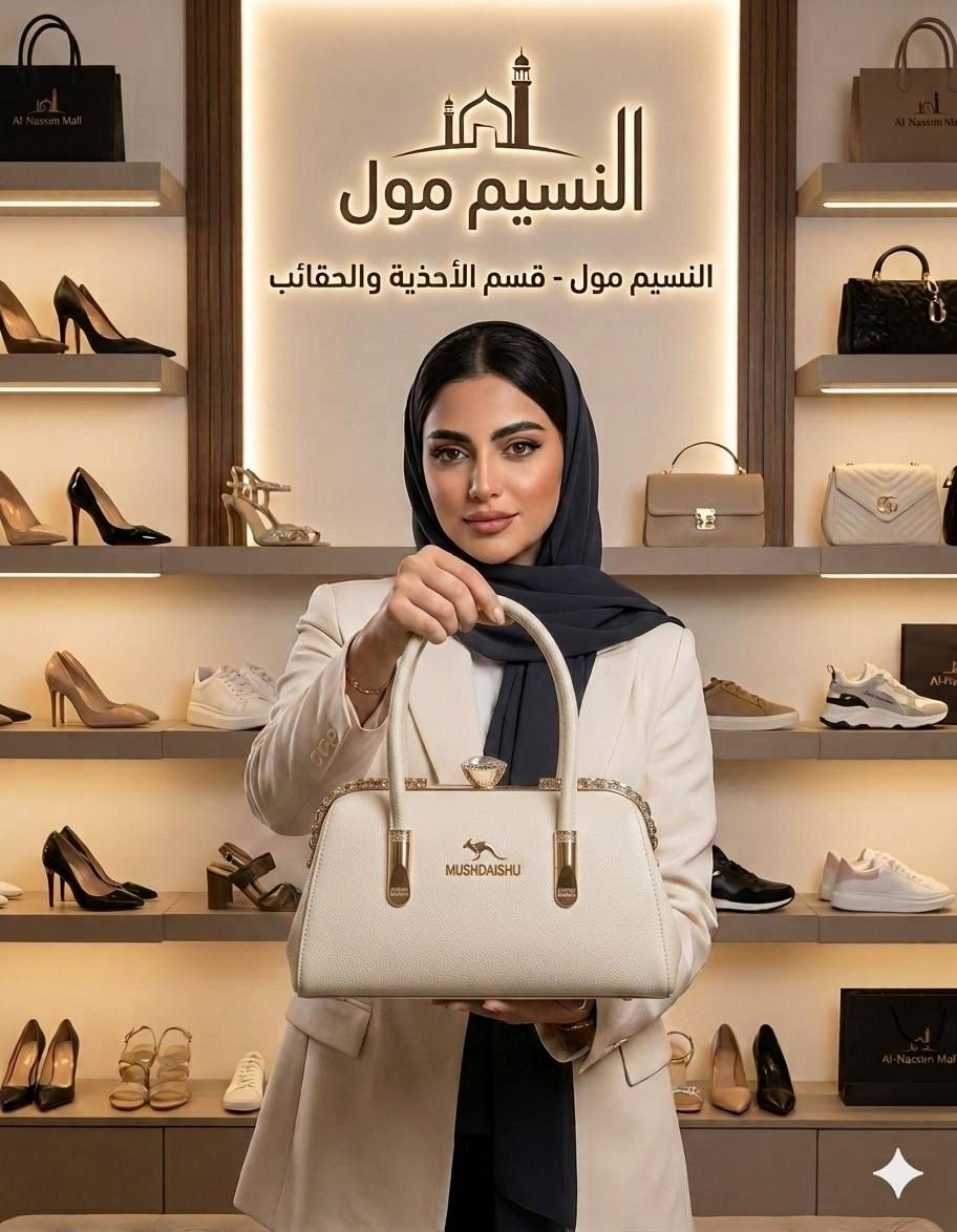 جديد كل يوم وي النسيم مول قسم الاحذيه والحقائب الطابق الثاني عنوان شطره شارع حوني تقاطع شحيم الحجز او استفسار ***********

