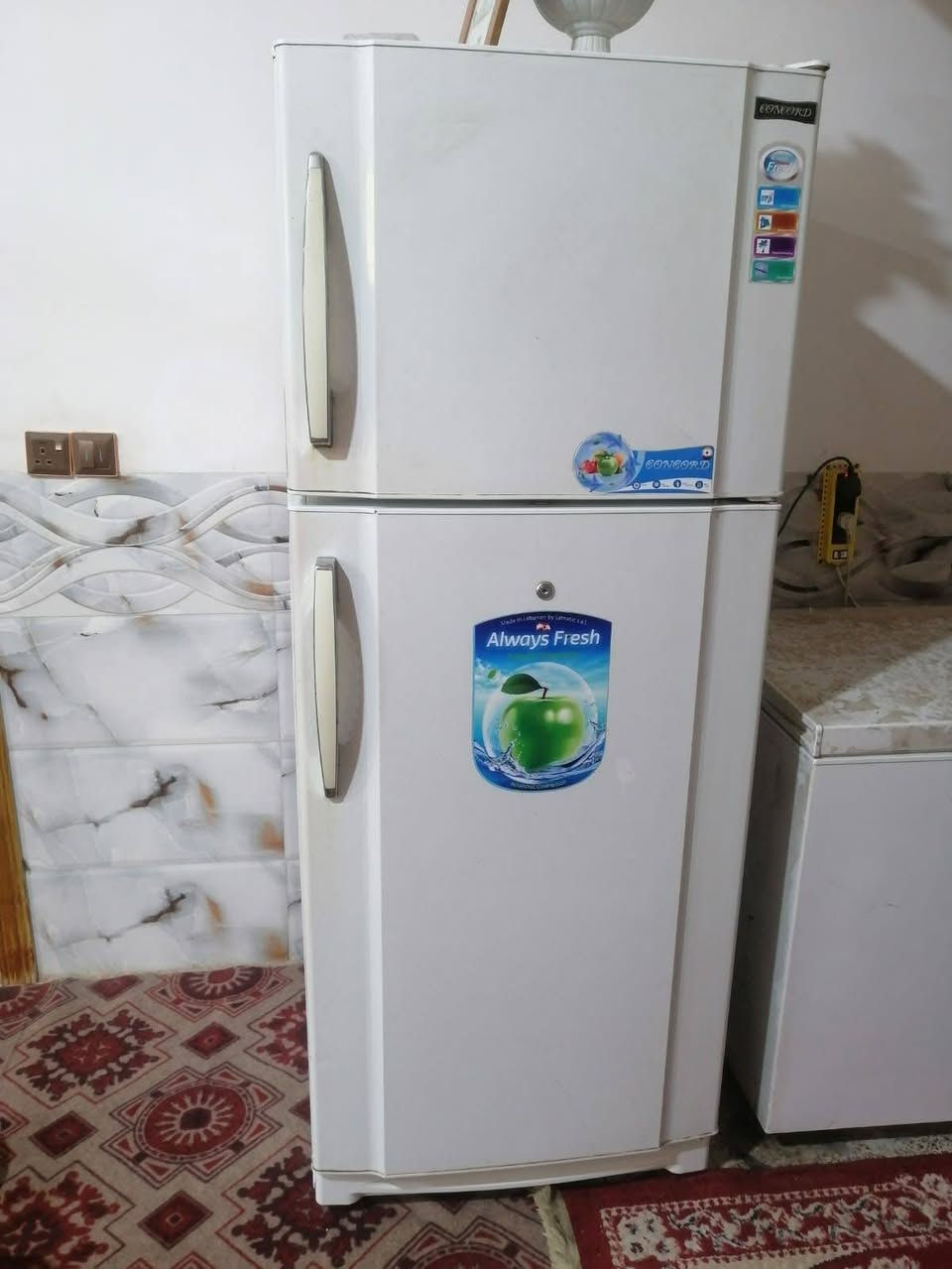 سلام عليكم 
ثلاجه للبيع جديده ومداخله تصليح نهائياً 
سعرها ٣٠٠ وبيها مجال 
العنوان الجمعيه شارع طارق الخيكاني بالقرب من حي الساهرون. 
للاستفسار خاص


**إذا كنت صاحب هذا الإعلان وتريد حذفه لأي سبب، رجاءا أرسل رسالة إلى الدعم الفني**