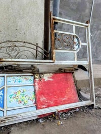 الزبير البصرة • باب وشباك • ما بيهن كسر