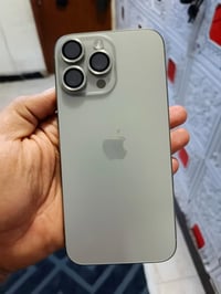 آيفون 16 برو ماكس • تيتانيوم • بطارية ١٠٠٪