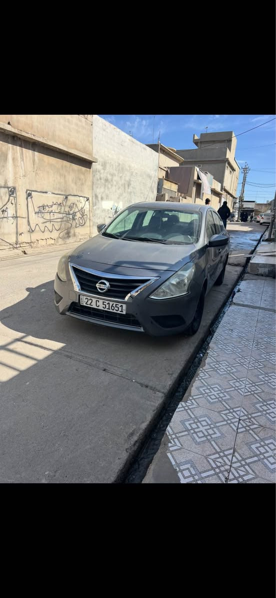 نيسان فيرسا 
موديل 2017
مواصفات S
بيهة 4 قطع صبغ
ماشيه 115 الف 
عنوان اربيل 
***********
*********** أربيل, العراق
