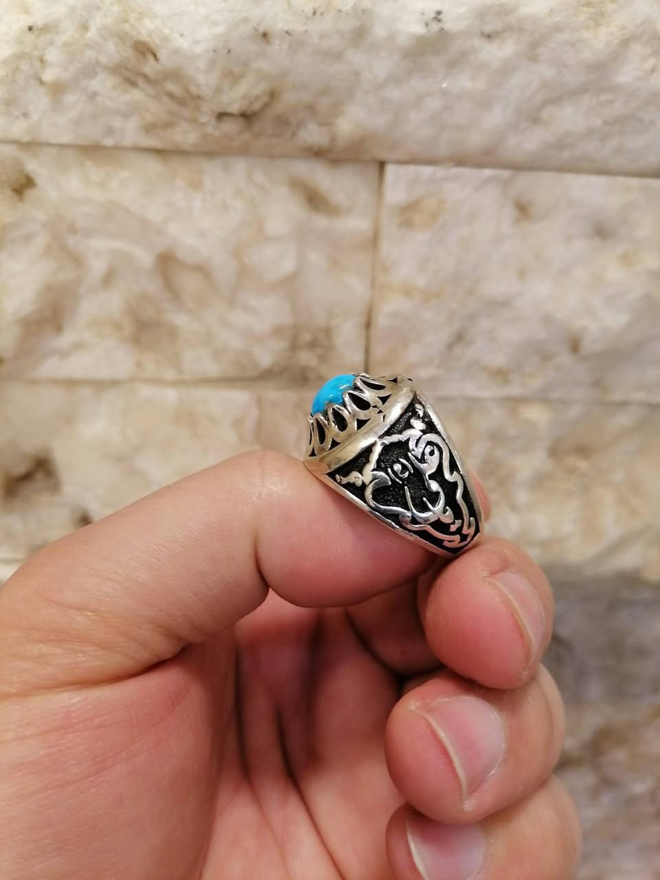 السلام عليكم

     وين عشاق تحف صياغات يدويه
محابس فضه 925 صياغات يدويه وثكال
حجر العقيق اليماني الأخضر
حجر فيروز نيشابوري الأصلي
حجر زفير
المكان النجف الاشرف ويوجد توصيل


**إذا كنت صاحب هذا الإعلان وتريد حذفه لأي سبب، رجاءا أرسل رسالة إلى الدعم الفني**