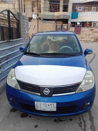 نيسان فيرسا موديل 2008 رقم ديالى سنويه 2027 السياره جاهزه مجهزه عليها ...