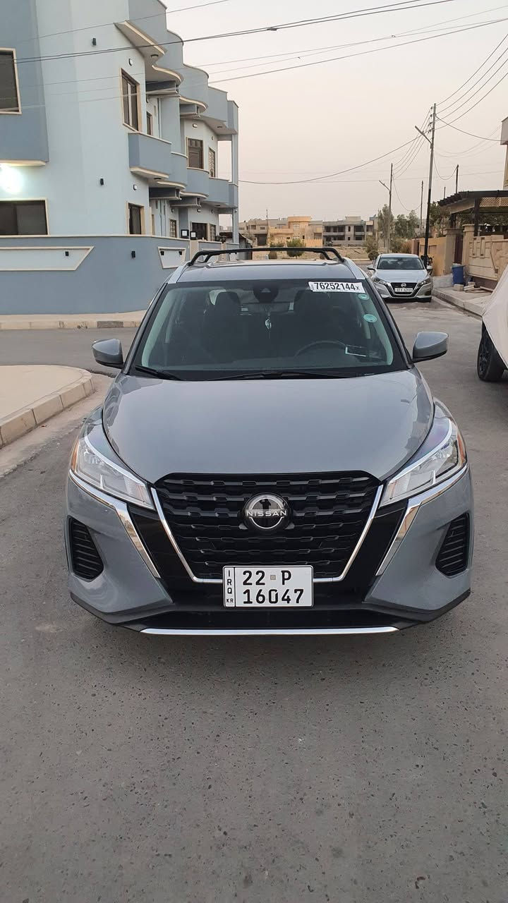 نيسان كيكس  2023 SV لون سمنتي مميز 🔥
السعر/157💲  / السيارة جديده  1/1
الضرر خفيف واحد قطعه صبخ باب سايق مبدل فقط  جاملخ بلادي مع دعاميه بلادي (بدون ارباك ) بدون دواخل بشرط الفحص الحادث مرفق مع الصور/ 
ماشي 37الف ميل
رقم شاصي/3N1CP5CV1PL474150
مواصفات SV
بصمه/تشغيل عن بعد/
بصمة ابواب/تبريد ثلج ❄️❄️❄️❄️
بريك بصمة / علامة نيسان ضوئي عند فتح الباب
رادار أمامي وخلفي حساسات خلفي 
مانع تصادم/ تحديد سرعه/ حساسات مرايه جانبي 
شاشه كبيره بعد بيها مواصفات ال ....
ملاحظه / تخم تايرات جديد 
 السياره مابيها ربع دينارمصرف
موبايل واتساب/ ***********
السيارة مرقم وجاهزه
