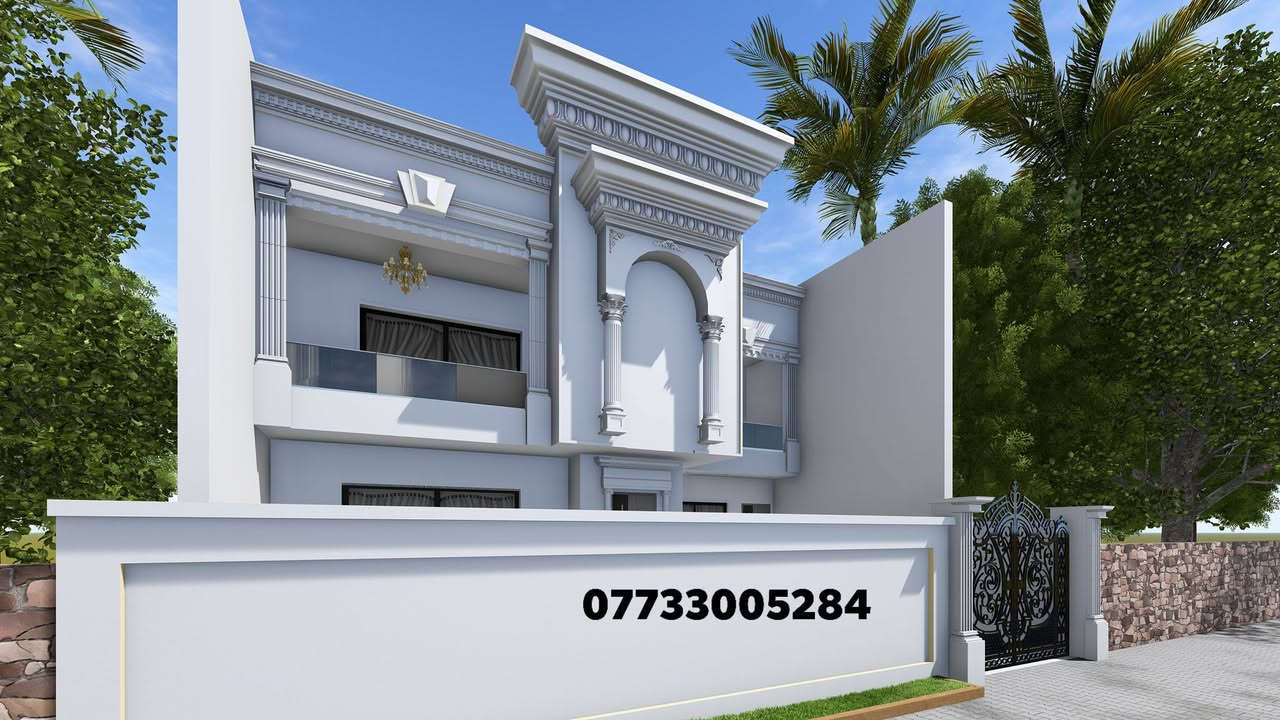 تصميم واجهة كلاسك في بغداد 
جمال واتقان و ابداع 
وبانسب سعر في بغداد مع فيديو 4k للتصميم مع مخطط قياسات 

للتواصل *********** او زيارتنا
 تصميم تنفيذ اشراف
