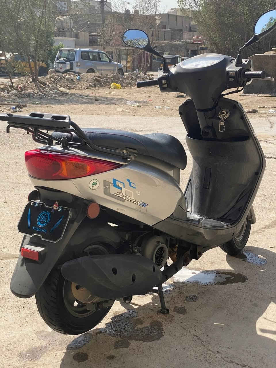 السلام عليكم درجه اكزز بريز  جديده رنبه 
درجه كله بلاديه خير من الله   شلعه ومعدال شغاله  مكينه خرسه ناعمه  كهربائيات كله شغال شاير يمنه يسره عداد كليو متر شغال الايت عالي ناصي كله شغال بريك مامي خلفي   مكفوله كفاله عامه
السعر 700
***********
