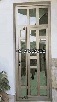 أبواب شبابيك ألمنيوم • مفصلي ثقيل • صناعة يدوية