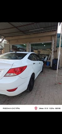 اكسنت 2014 امركي مبدل جملغ وبنيد وابيع مصبوغه حزام 75 وبيه مجال بسيط م...
