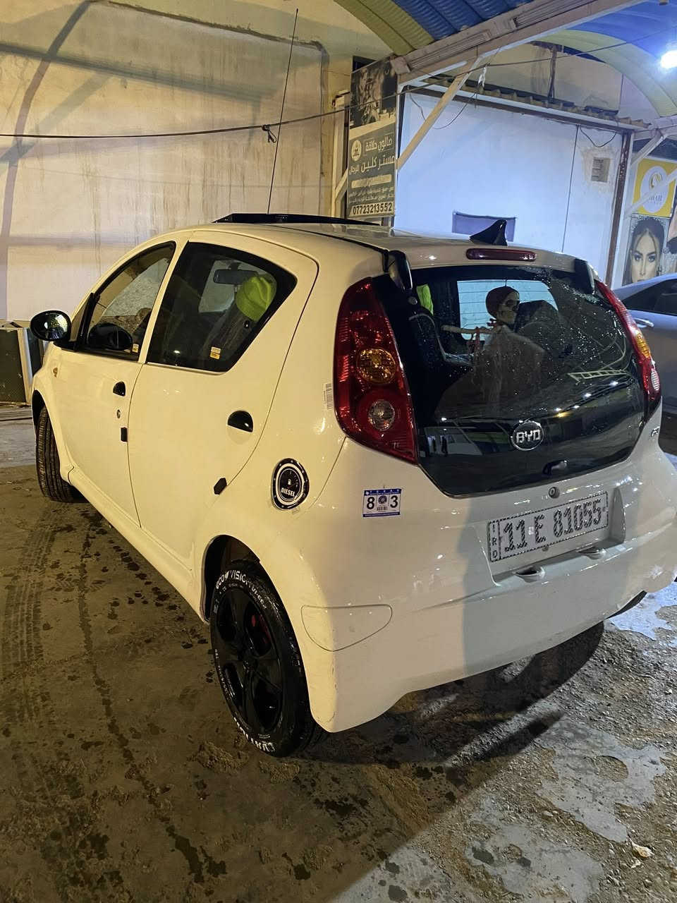 byd f0 2012 للبيع الحلال 
كير عادي 
♻️مكينة محرك تمام التمام 
لا ضربة ولاصبغ كفالة عامة ✅
مكانها ديالى بعقوبة📍
 سنوية بأسمي تحويل بنفس اليوم 
📞سنوية وهزة ورقم جديد
الوحيده بهيج نضافه 
سعرها 35 $


**إذا كنت صاحب هذا الإعلان وتريد حذفه لأي سبب، رجاءا أرسل رسالة إلى الدعم الفني**