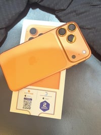 ايفون 17 برو ماكس (عربي شرق اوسط ABM)  نسخة السيم كارت ذاكره 256 بطاري...