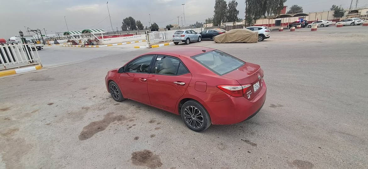 كورولا موديل 2014 مكينه 1800 دوش كير مكينه  خير من الله تخم تاير جديد تبريد ثلج صدر امامي خلفي جديد سياره جاهزه وما بيها كل نقص مال جناي بيها قطعتين صبغ فقط  رقم بغداد سنويه لل 30 تحويل ثاني يوم السعر 109 الموقع بغداد الدوره ***********
*********** بغداد, العراق
