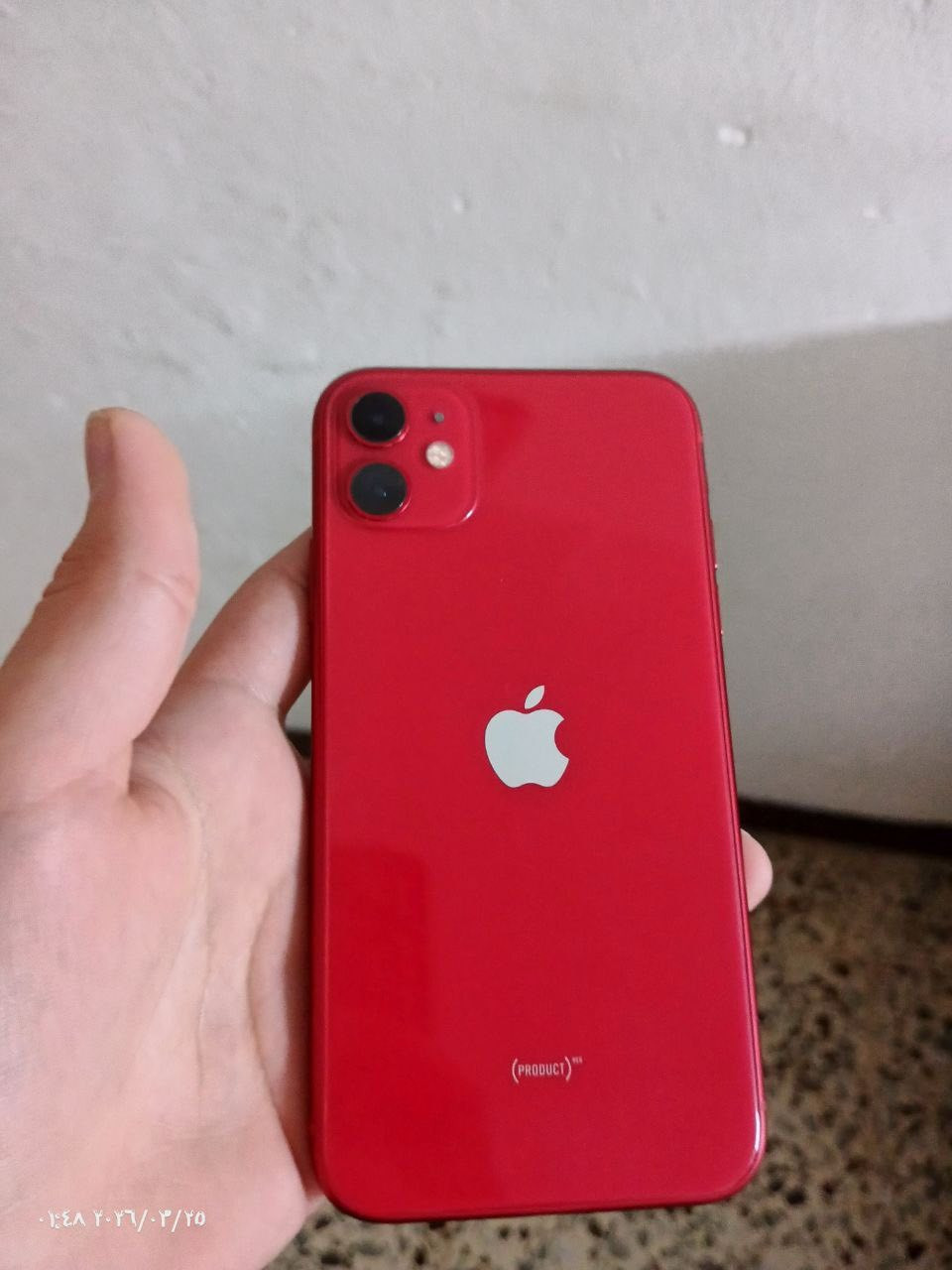 ‏السلام عليكم￼ ايفون ‏ 11 عادي شرق أوسط ذاكرة 64 بطارية 83 الجهاز نظيف حيل كل شيء ما مبدل بي السعر 300 وبي مجال بسيط مكاني موصل جانب الأيسر ￼ للتواصل ￼ على الخاص أو ال  ￼￼وتساب ***********￼
