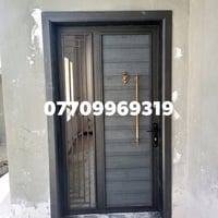شغل باب قاصه بديل الخشب الحديد ثخين 2ملم 07709969319