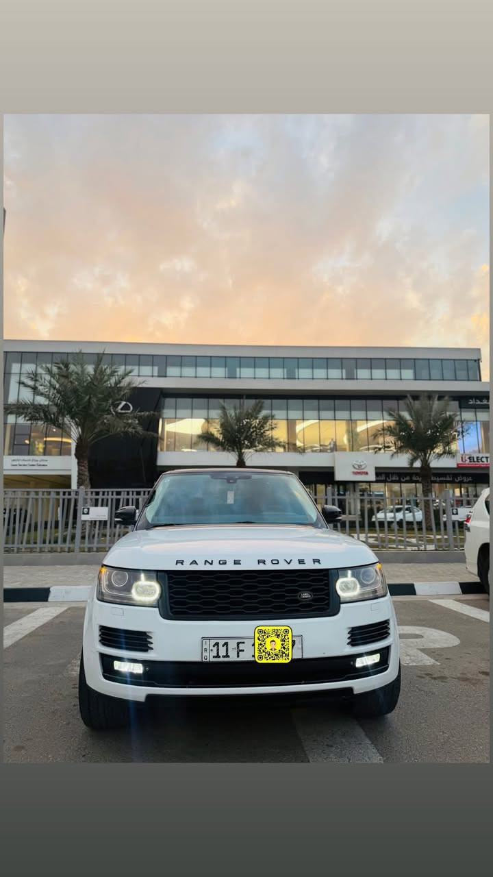 � رانج روفر فووك – بلاك إديشن | رقم بغداد

موديل 2013 | فول مواصفات | فحص شرط السونار

🌟 ملاحظة: التچوة الخلفية كهرباء

⚪ اللون: أبيض Black Edition

🧡 الداخلية: لون قرميدي مميز

🏢 وكالة سردار – كفالة عامة

🌍 ضمان دولي

⸻
🔥 المواصفات:
▪️ عداد المسافة: 68,000 كم فقط
▪️ المحرك: 8 سلندر – سوبر تشارج
▪️ قمارة شامواه
▪️ دوسات شفط
▪️ أبواب شفط
▪️ كاميرات
▪️ رادار
▪️ مساج

▪️ فول مواصفات بدون نقص

▪️ ما يحتاج نكتب أكثر… السيارة تحجي عن نفسها 😍

▪️السيارة سيرفز جديد

▪️السعر /تواصل خاص

📍 مكان السيارة: بغداد السيديه
🔄 التحويل مباشر
📞 للاستفسار والاتصال أو واتساب: )(***********)
(مدير كروب)(كروب)(ايمن الشهم)
