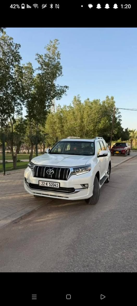سلام عليكم برادو TXL ماشيه 38 الف جديده كفاله عامه
مكاني بل نجف ***********
