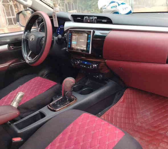 تۆیۆتا هایلۆکس 2020 TRD  پارچەڕەش لەسەر ساغی
دەبڵ اکسل گێر ئۆتۆماتیک 
سفری شەریکەی سەید نەهرۆ
مەکینەی شەش بستۆن v6
گێڕ ئۆتۆماتیک
تەنها 110 هەزار ڕۆیشتووە
دەسک زەرد
بەسمە
بۆدی بیلادی

سعر لە کۆمێنت داوابکە ڕاستەخۆ بۆت دیت 📩 

سەنەوی تا ۲۰۲۹
گێڕ و مەکینە هەموی بەشەرت
لەسەر دەقی شەریکە ماوەتەوە
بەشەرتی تەحویل بەناوی خۆمەوەیە

ژمارە تەلەفون
***********
***********
