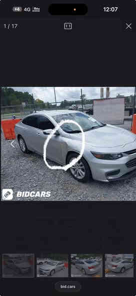 سلام عليكم 
ماطولها عليكم ماليبو 2018  كير ومحرك مكفولات حادثها فقط الي موضح بلصوره وبيها جاملقين ودعاميه صبغ نصبغن للجماليه بدون ضربه الضربه بس جاملق سعرها 110 اي استفسار خاص او راسلني واتساب ***********
