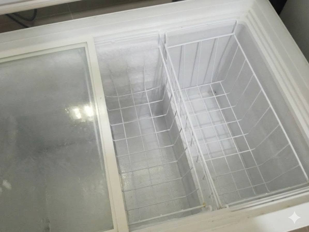 مجمده للبيع ماركة نفس ما موجودة بل صوره اللون ابيض موديل 2023 نضيف جداً مابيه عطل سعره 350000 وبيه مجال بسيط مكاني بغداد للتواصل ***********
