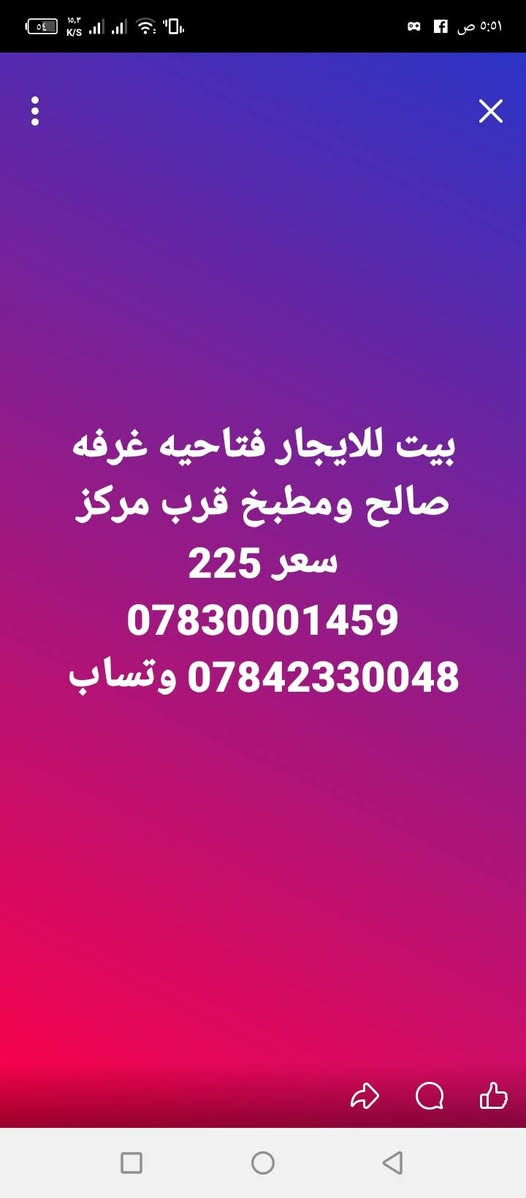 توجد بيوت ايجار داخل الشطره
