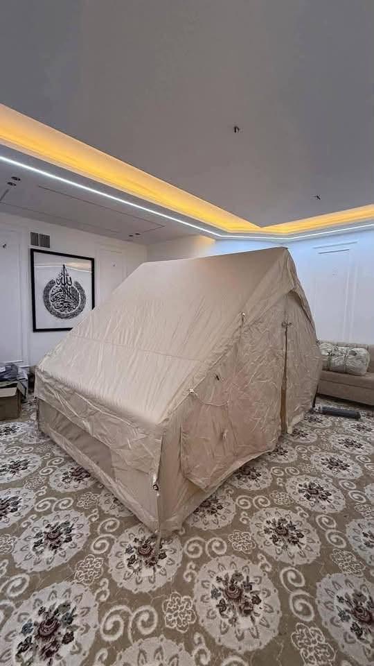 متوفر خيم النفخ ماركه اوربي pactucos لون صحراوي المميز القياس الطول 310متر  والعرض 210 متر  سانتيم ارتفاع  2متر  تحتوي على بانوراما وعلى مدخنه  وخرطوم هوا السعر270 الف ملحقات  بمب يدوي جنطه وحبال وسكك ا يوجد توصيل 5


**إذا كنت صاحب هذا الإعلان وتريد حذفه لأي سبب، رجاءا أرسل رسالة إلى الدعم الفني**