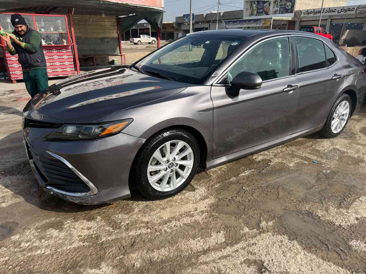 للبيع ومراوس 
كامري 2023 Le
ضرر جامرلغ وباب بدون دواخل ماشي ٢٦ ميل 
كير محرك شرط سنويه ورقم جديد بسمي أربيل دولي بي بطاقة بنزين سيارة نظيفة سعر ١٩٠
*********** كركوك, العراق
