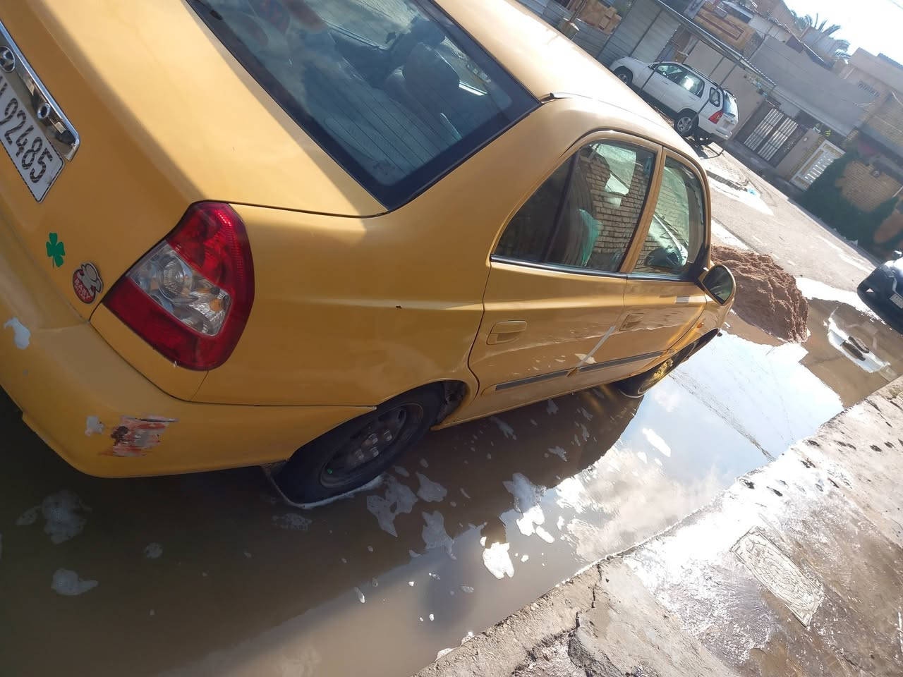 السلام عليكم
فيرنا موديل ٢٠١٥ سياره جاهزه كل نقص مابيها طختها بس بالجاملغ الخلفي بدون دواخل رقم انكليزي  السياره بأسمي مصفره هيئه غرامات المكان بغداد حسينيه الراجديه السعر ٦٨ وبيها مجال  
الرقم للاستفسار :  ***********
