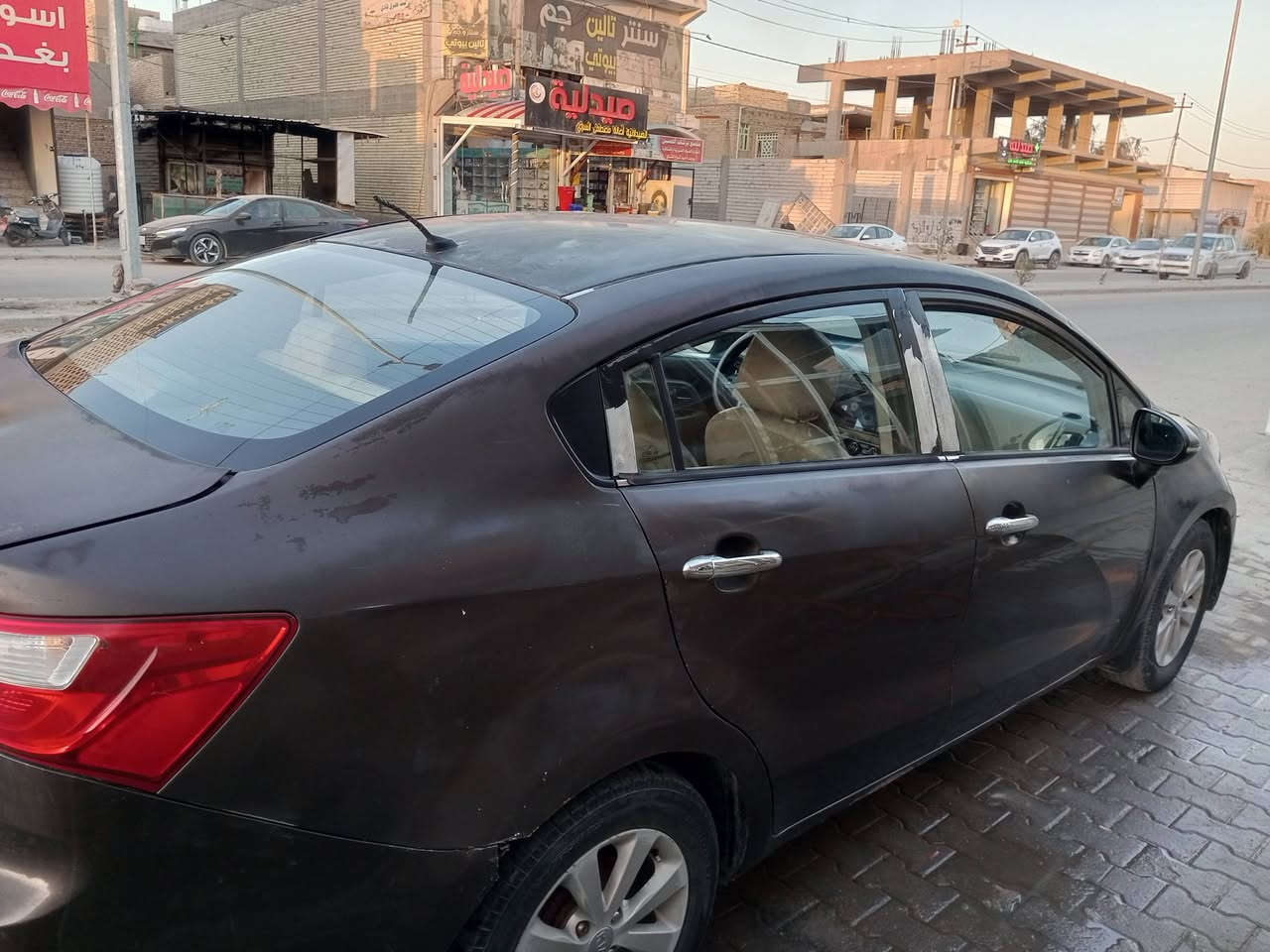 كيا ريو 15 قادسيه مكانه ديوانيه شاميه سعره 78 وارد خليجي سونار مرفق مع صور***********
