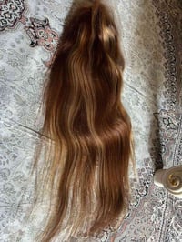 باروكة شعر طبيعي • طول ٧٠سم • شبكة تنفرك