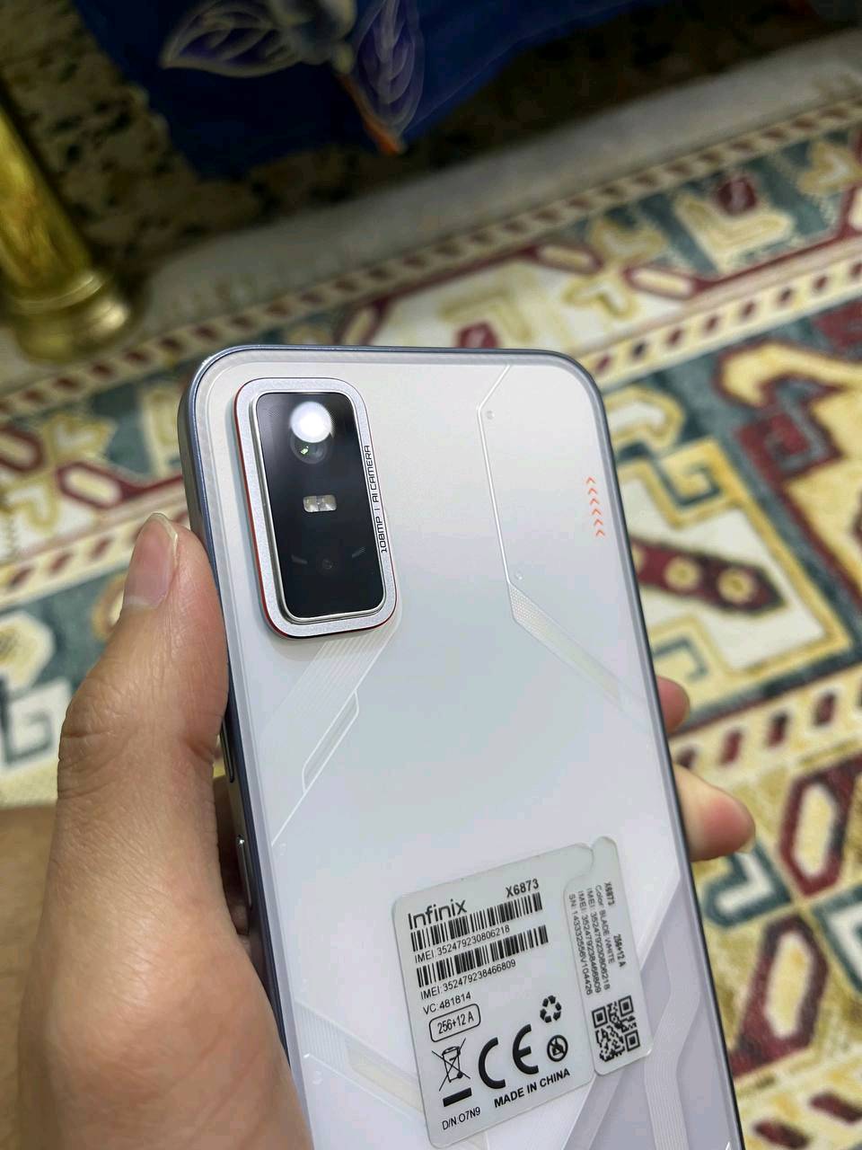 سلام عليكم

انفنكس GT 30 Pro

الجهاز مستخدم شهرين فقط، الجهاز بعدة جديد شخط ممشخوط

ذاكرة 256

رام 12.00GB + 6.00GB

باقي المواصفات موجودة بلصور 

ملحقات شاحن فقط

السعر 325 بي مجال بسيط

عنواني بغداد المدائن توصيل ماعندي والموشراي ليتعبني 🩶