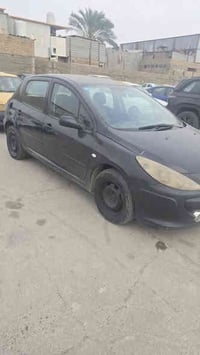 بيجو 307 بغداد موديل 2006 لون اسود غير محدد مكينه  تبريد كفاله الكير ب...