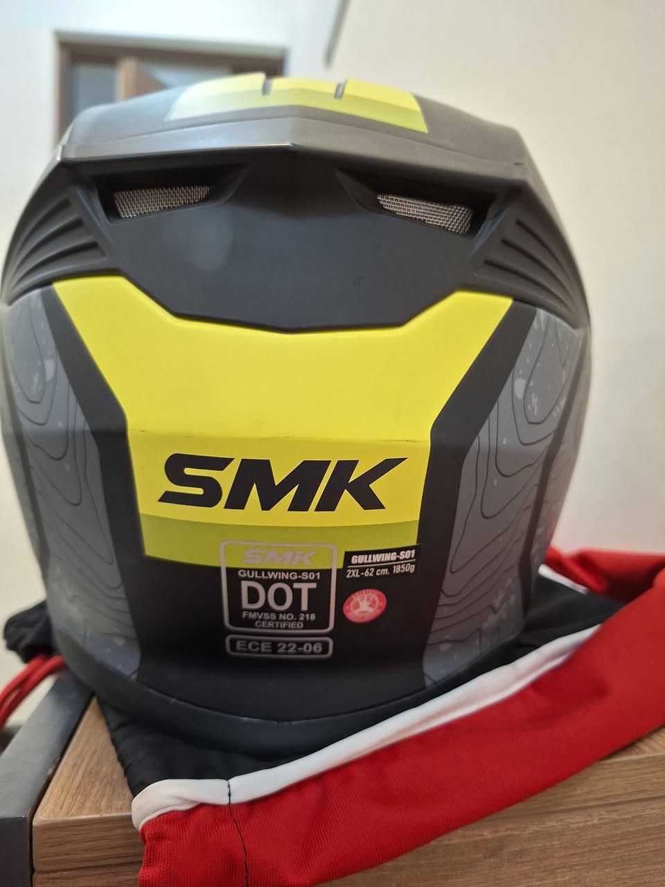 خوذة للبيع
ماركة SMK
غنية عن التعريف
حاصلة ع كل شهادات الحماية للرأس
فج قلاب
قياس 2xl
اخت الجديدة استخدام كم مره
وياها غلافها وكارتونتها
السعر ١٢٥ الف
يوجد توصيل لكل العراق
***********
