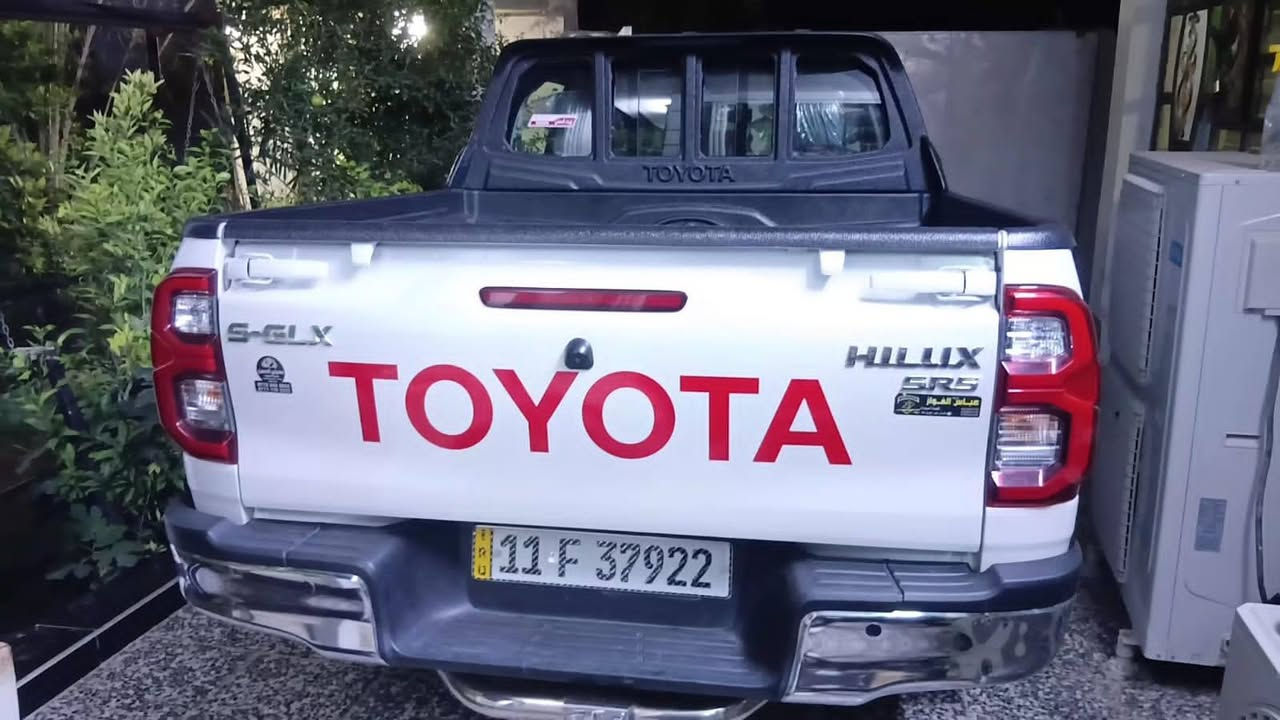 هايلوكس 2024
محرك 4سلندر (2700)
فول مواصفات 
بصمة تشغيل 
كشنات تدفئة تبريد 
تبريد خلفي+كامرة خلفية 
حساس خلفي
عداد المسافة58الف
سيارة نضيفة بمعنى الكلمة ويوجد سونار للسيارة
مكفولة كفالة عامة من الضربات والصبغ والخدوش 

للتواصل ***********

🟩علق سوف يوصلك الرسائل سعر
