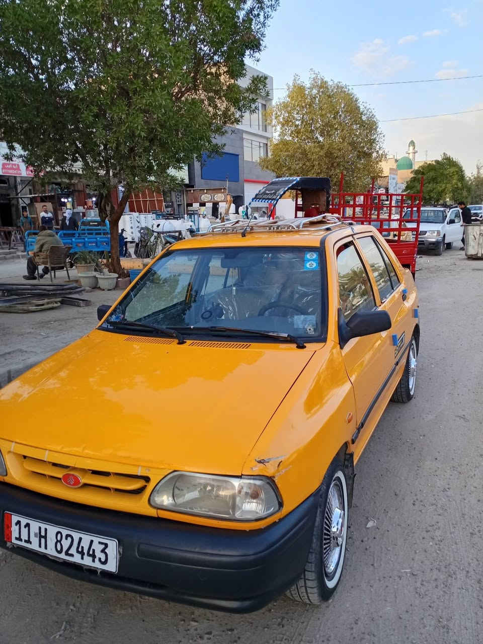 السلام عليكم
سايبا 2018 للبيع 
رقم بغداد انكليزي 
سنوية لـ2030 باسمي 
تدفئة تبريد شغال نقص غاز فقط 
شواصي واحد معمر

مكينة كير خير من الله 
كشر شوفت عينك بيها صبغ جهة صدر 
تخم تايرات جديد 

غرامات وهيئة مصفرة 
مكاني بغداد الشعلة 

السعر 39 ورقة بيها مجال قليل حك جيه 

***********
