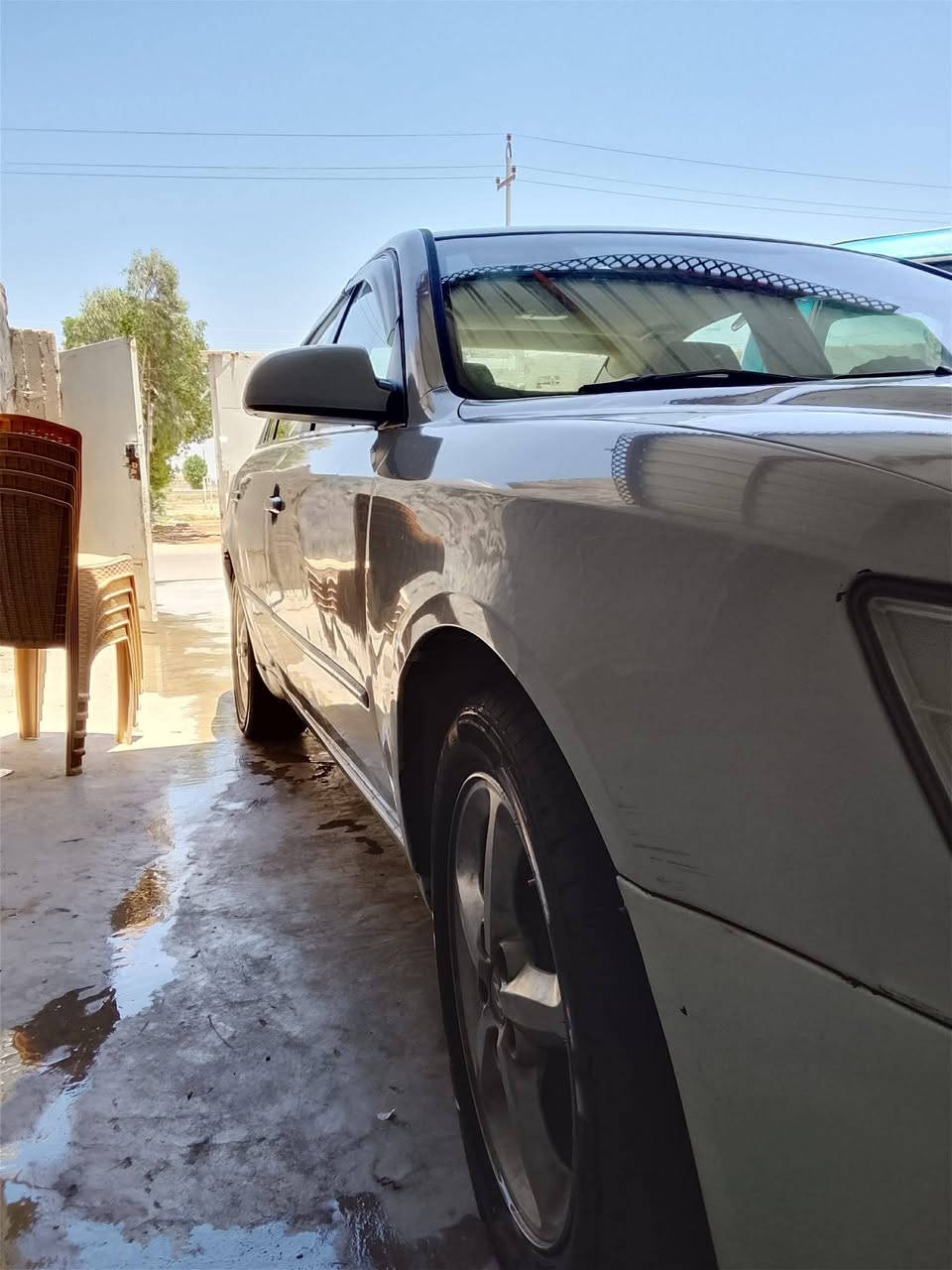 سلام عليكم سوناتا لبيع موديل 2006خليجه بيه ثلاثه قطع مندون دواخل سياره جديده بسمي تحويل مباشر محرك كير سعر 85وبيه مجال مكفولات *********** /***********
